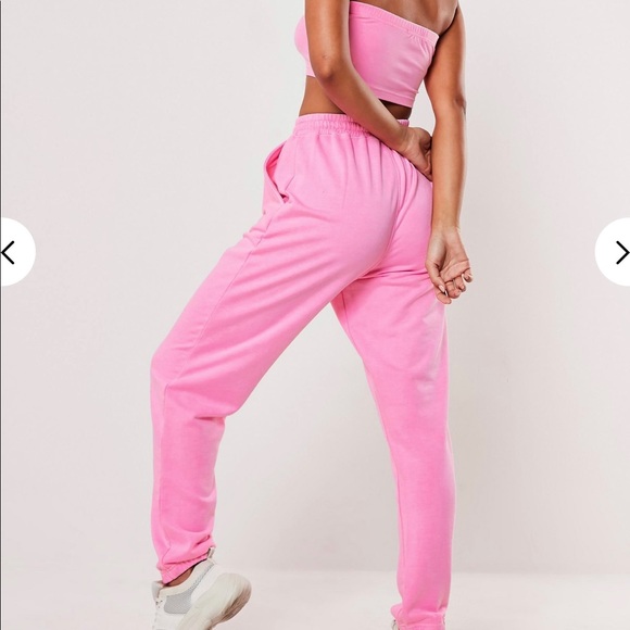Pink Washed 90 Joggers - Picture 4 of 5